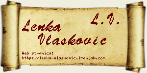 Lenka Vlašković vizit kartica